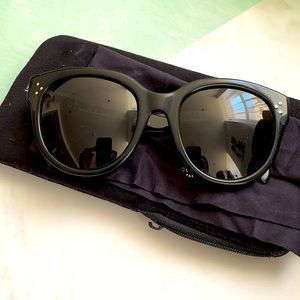 Celine black sunglasses large